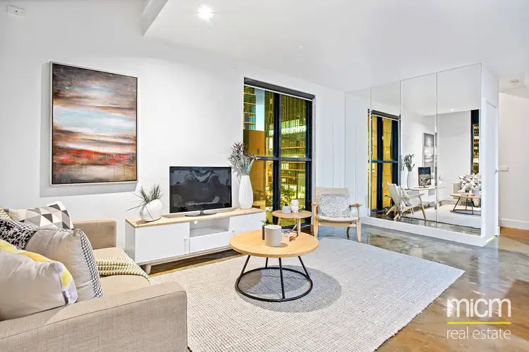 Second view of Homely apartment listing, 709/87 Franklin Street, Melbourne VIC 3000