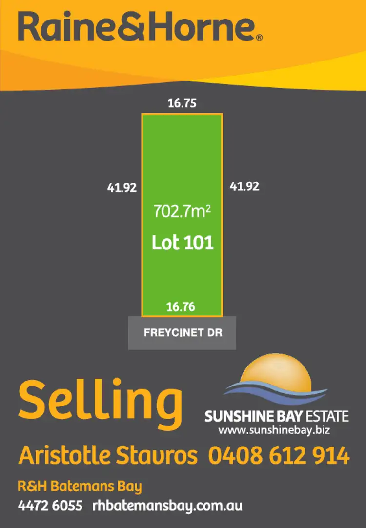 Lot 101 Freycinet Drive, Sunshine Bay NSW 2536