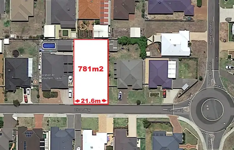 Main view of Homely land listing, 13 Zircon Way, Australind WA 6233