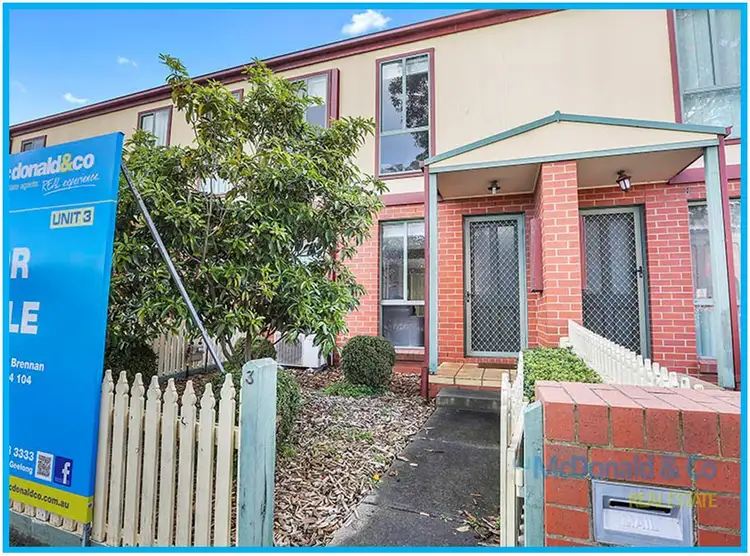 Main view of Homely townhouse listing, 3/4-10 Benson Street, Geelong VIC 3220