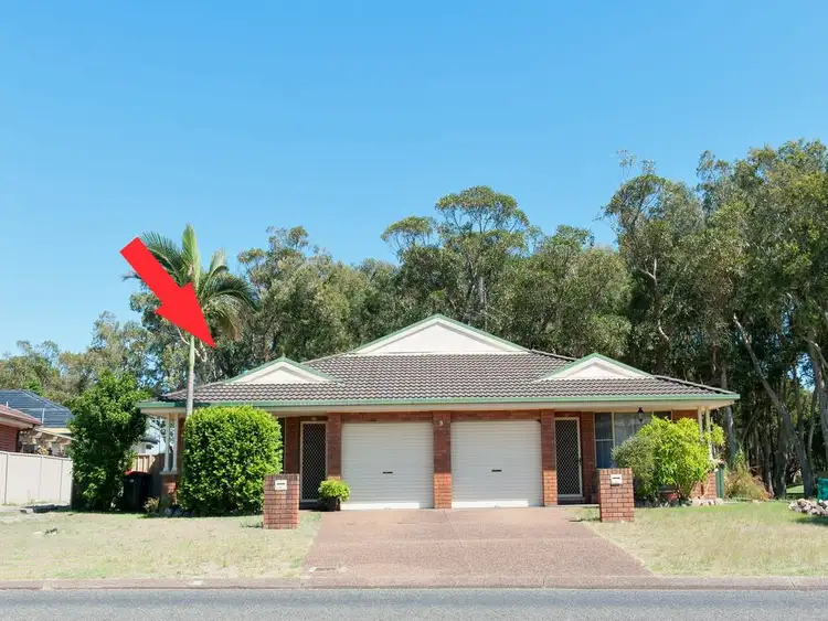 Main view of Homely semi-detached listing, 1/5 Anglers Drive, Anna Bay NSW 2316