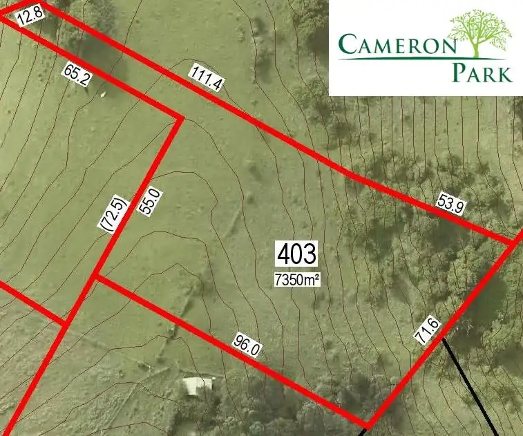 Main view of Homely land listing, Lot 403 Cameron Park, Mcleans Ridges NSW 2480