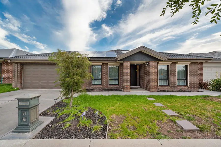 Main view of Homely house listing, 61 Palladium Circle, Beveridge VIC 3753