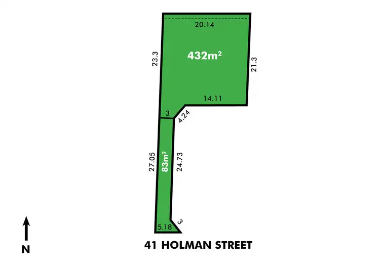 Third view of Homely land listing, Lot 2, 41 Holman St, Alfred Cove WA 6154