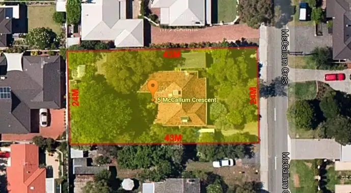 Main view of Homely house listing, 5 McCallum Crescent, Ardross WA 6153