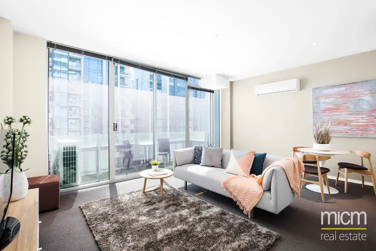 Main view of Homely apartment listing, 1404/25 Wills Street, Melbourne VIC 3000