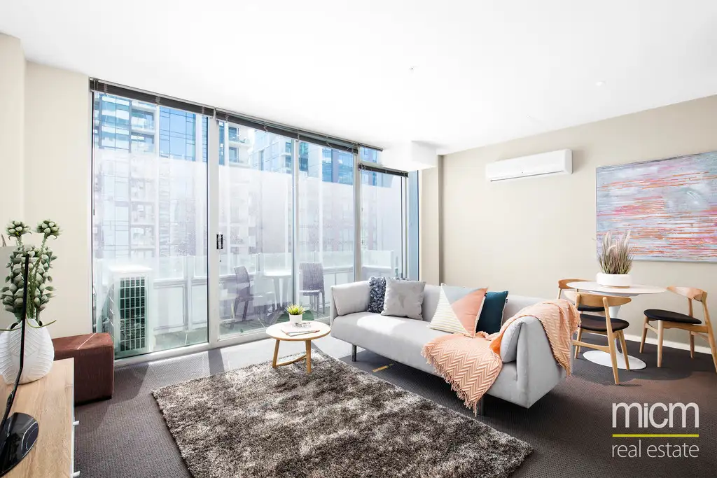 Main view of Homely apartment listing, 1404/25 Wills Street, Melbourne VIC 3000