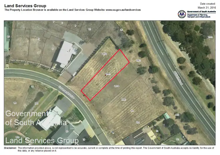 Second view of Homely land listing, Lot 2003 Coromandel, Mccracken SA 5211