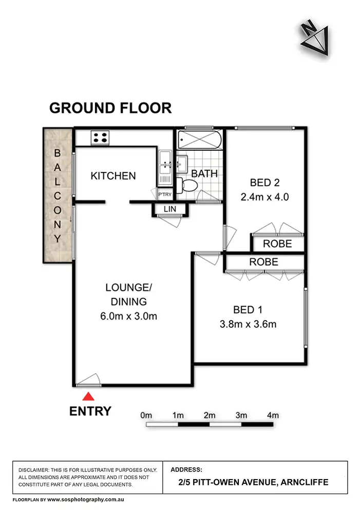 Seventh view of Homely house listing, 2/5 Pitt-Owen Avenue, Arncliffe NSW 2205