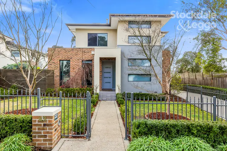 Main view of Homely townhouse listing, 1/63 Lucknow Street, Mitcham VIC 3132