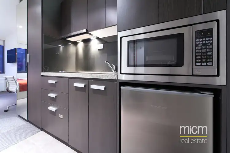Second view of Homely studio listing, 902/181 A'Beckett Street, Melbourne VIC 3000