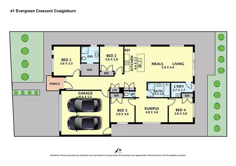 Second view of Homely house listing, 41 Evergreen Crescent, Craigieburn VIC 3064