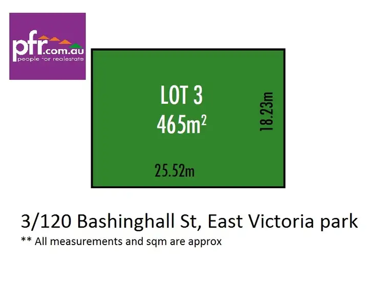 Lot 3 120 Basinghall Street, East Victoria Park WA 6101