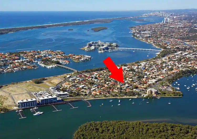 Third view of Homely semi-detached listing, 1/27 Donald Avenue, Paradise Point QLD 4216