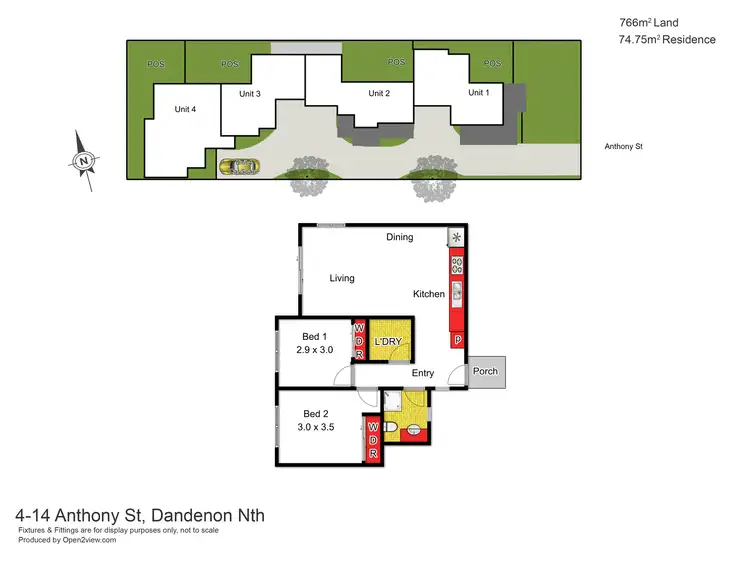 Second view of Homely unit listing, Unit 4/14 Anthony Street, Dandenong North VIC 3175