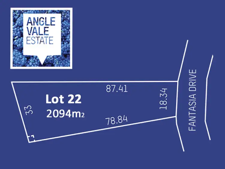 Main view of Homely land listing, Lot 22 Fantasia Drive, Angle Vale SA 5117