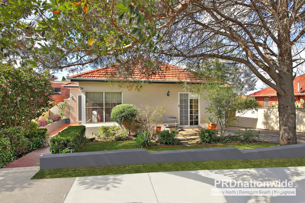 Main view of Homely house listing, 34 Miller Street, Kingsgrove NSW 2208