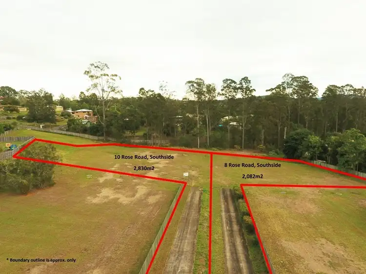 Third view of Homely land listing, 8 Rose Road, Southside QLD 4570