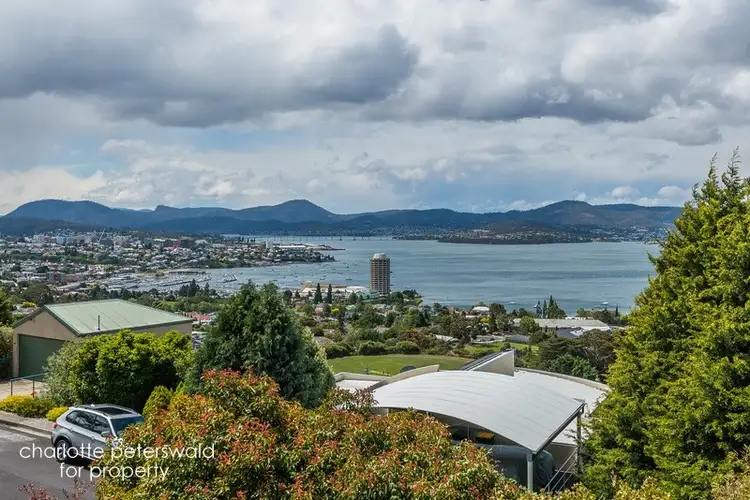 Second view of Homely townhouse listing, 1/33 Beddome Street, Sandy Bay TAS 7005