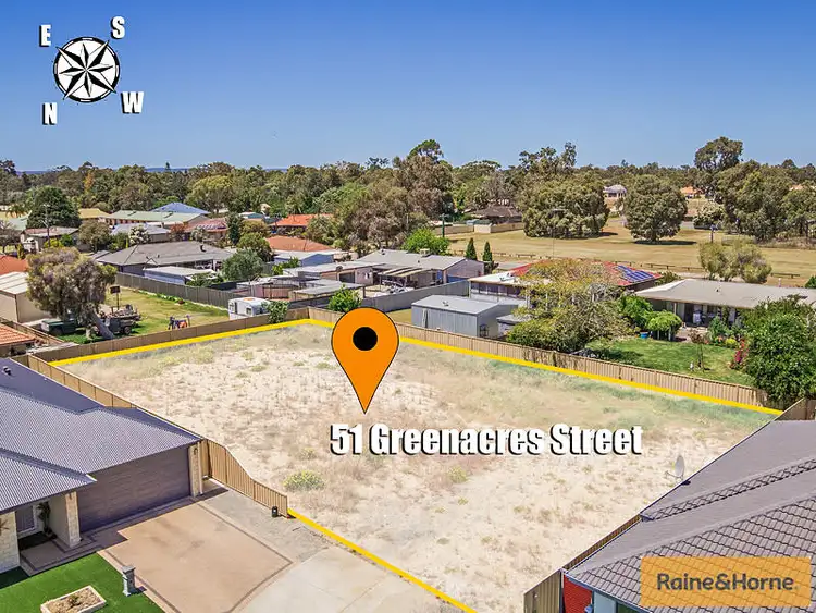 Third view of Homely land listing, 51 GREENACRE STREET, Pinjarra WA 6208