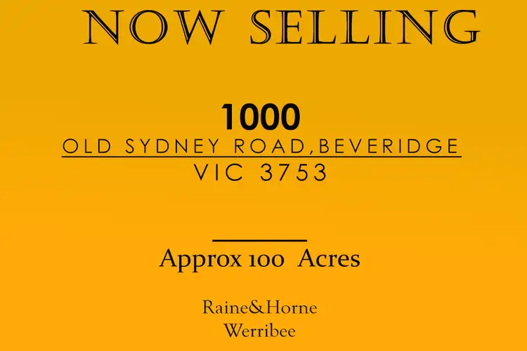 1000 OLD SYDNEY ROAD, Beveridge VIC 3753