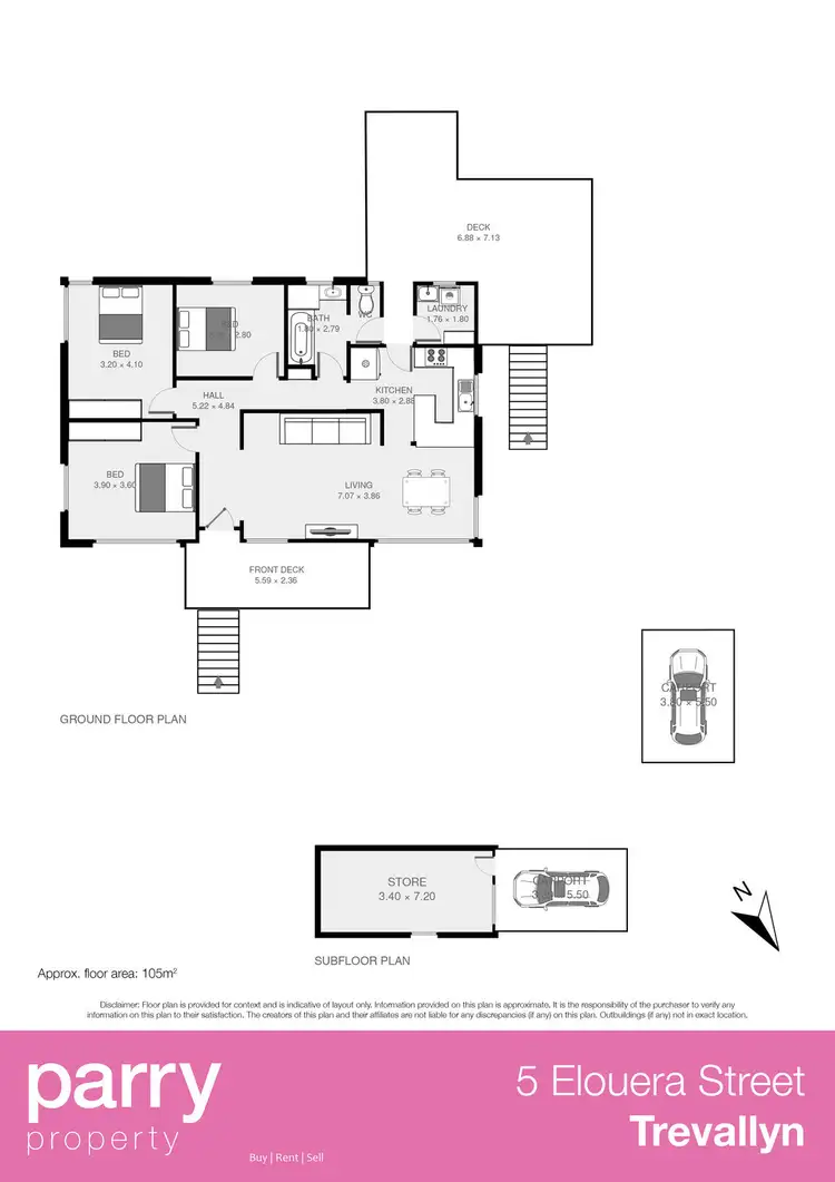 Fifth view of Homely house listing, 5 Elouera Street, Trevallyn TAS 7250