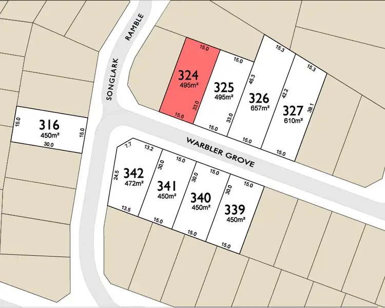 Second view of Homely land listing, Lot 324 Gallinago Loop, Coodanup WA 6210