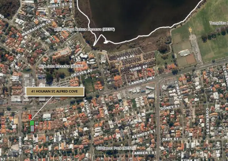 Lot 2, 41 Holman St, Alfred Cove WA 6154