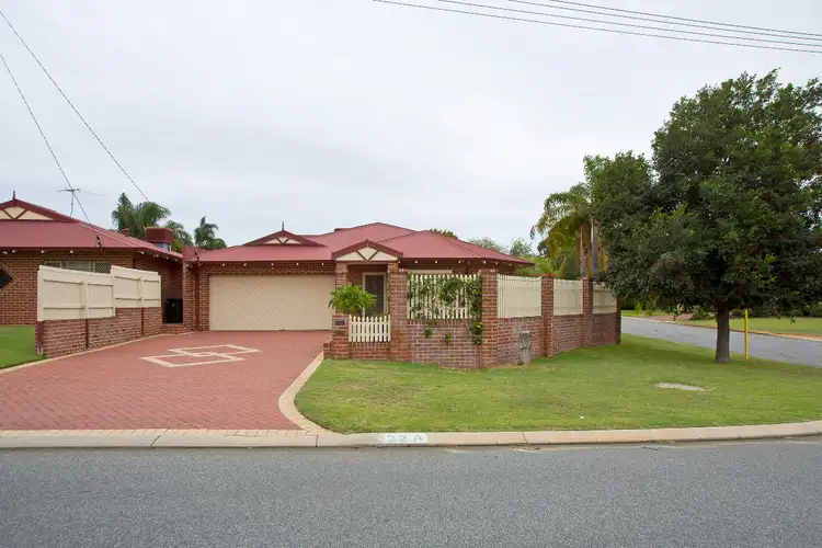 Main view of Homely semi-detached listing, 22a Camelot Street, Carine WA 6020
