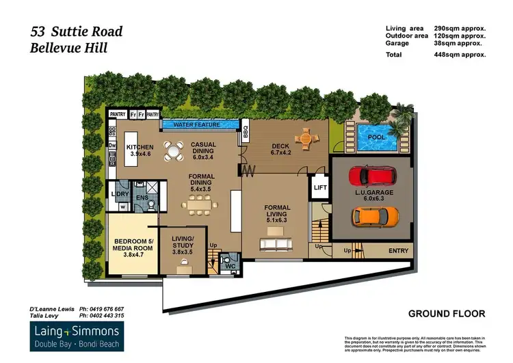 Sixth view of Homely house listing, 53 Suttie Road, Bellevue Hill NSW 2023