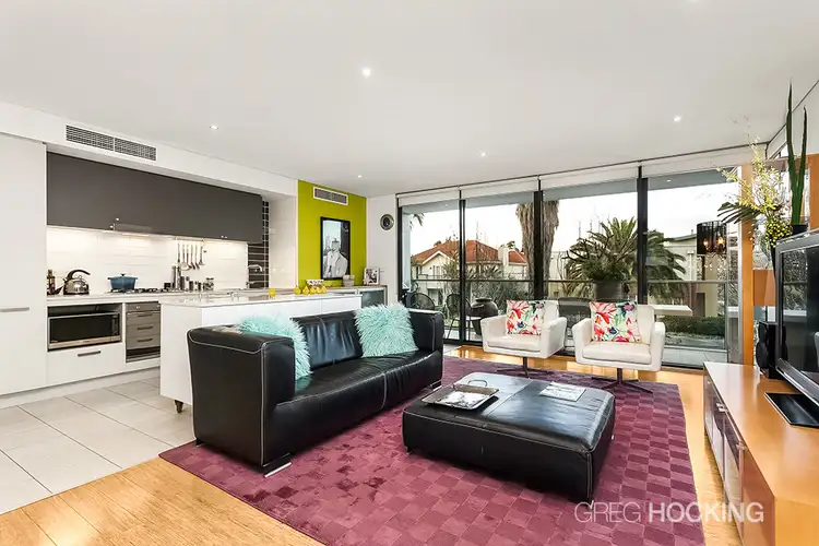 Second view of Homely apartment listing, 3/151 Beach Street, Port Melbourne VIC 3207