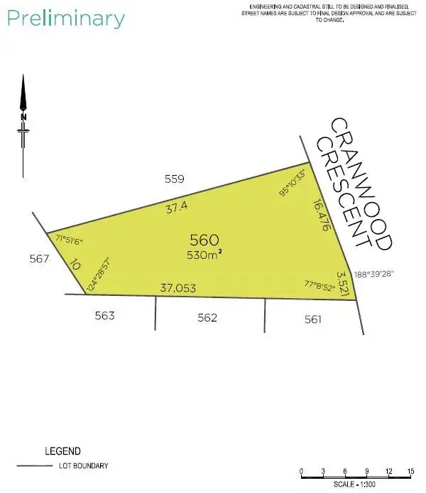 Main view of Homely land listing, Lot 560 Cranwood Cres, Viveash WA 6056
