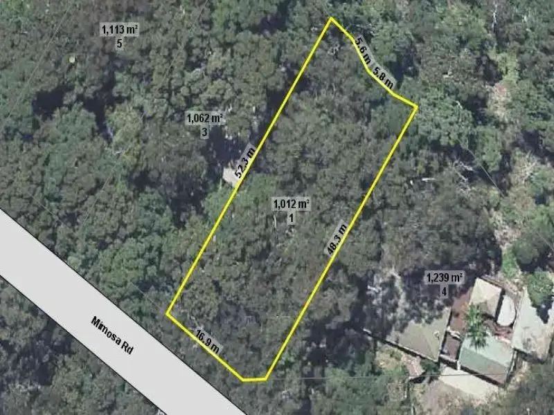 Main view of Homely land listing, 1 Mimosa Road, Springbrook QLD 4213