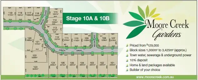 Fifth view of Homely land listing, Lot 122 Moore Creek Gardens, Tamworth NSW 2340