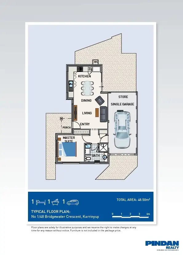 Third view of Homely house listing, 1/48 Bridgewater Crescent, Karrinyup WA 6018