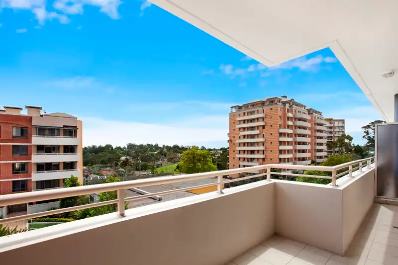 Main view of Homely apartment listing, 40/121-133 Pacific Highway, Hornsby NSW 2077