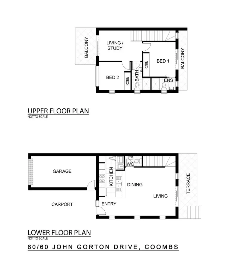 Fourth view of Homely townhouse listing, 80/60 John Gorton Drive, Coombs ACT 2611