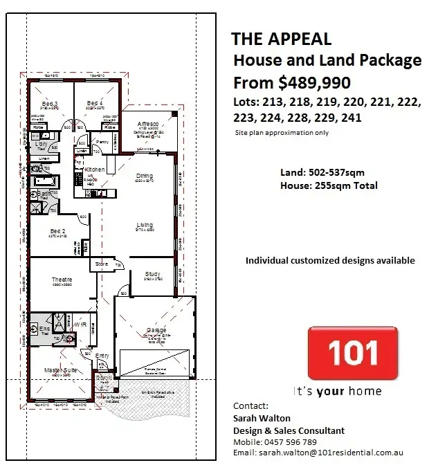 Second view of Homely land listing, Lot 223 Lavinia Crescent, Secret Harbour WA 6173