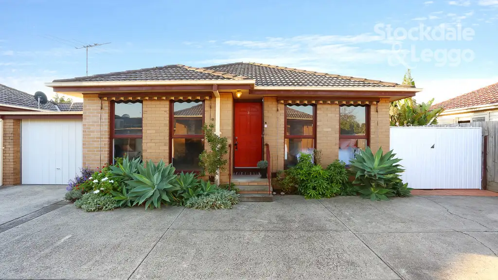 Main view of Homely unit listing, 3/22 Edgar Street, Hadfield VIC 3046
