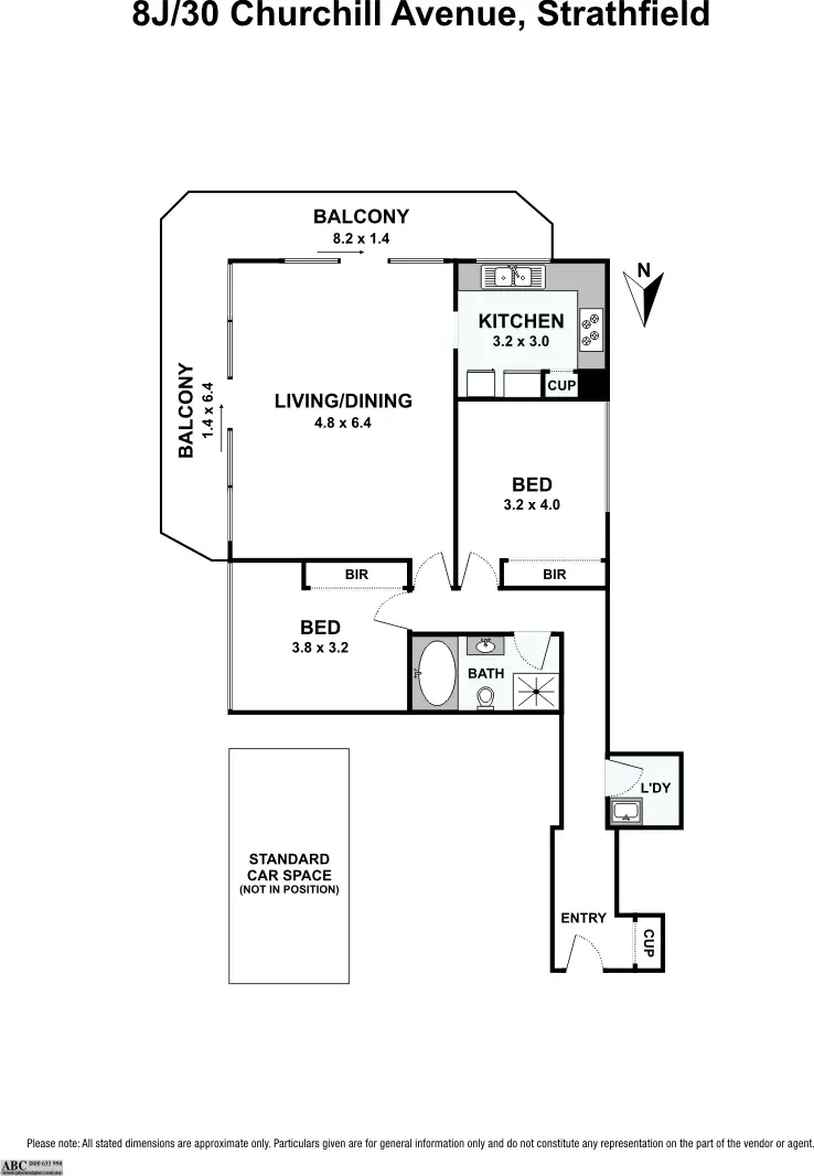 Seventh view of Homely apartment listing, 8J/30-34 Churchill Ave, Strathfield NSW 2135