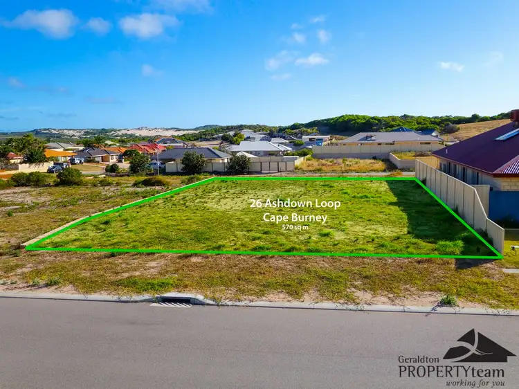 Main view of Homely land listing, 26 Ashdown Loop, Cape Burney WA 6532