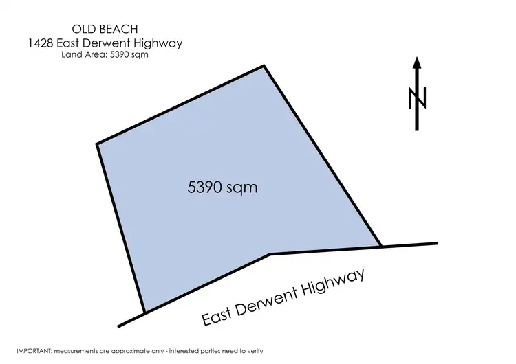 Second view of Homely land listing, 1428 East Derwent Highway, Old Beach TAS 7017