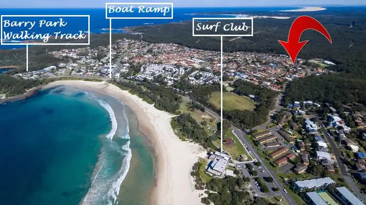 Second view of Homely house listing, 113 Rocky Point Road, Fingal Bay NSW 2315