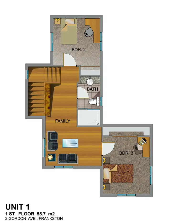 Third view of Homely other listing, 2 Gordon Avenue, Frankston VIC 3199