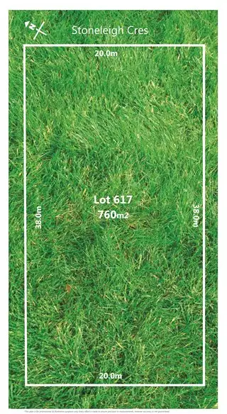 Main view of Homely land listing, Lot 617, 37 Stoneleigh Crescent, Highton VIC 3216