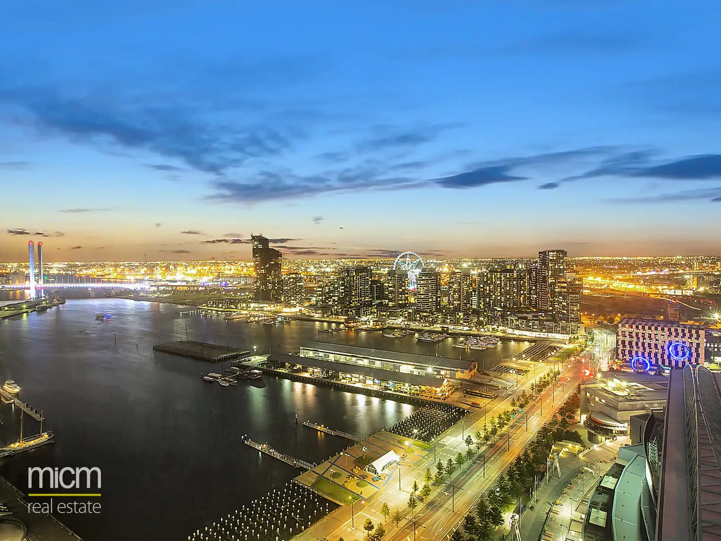 Main view of Homely apartment listing, 3308/100 Harbour Esplanade, Docklands VIC 3008