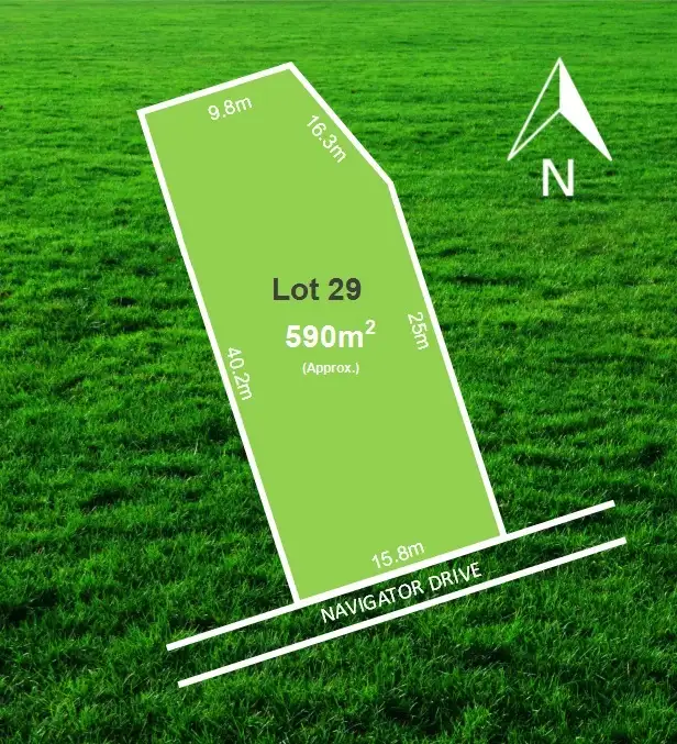 Main view of Homely land listing, Lot 29 Navigator Drive, Corio VIC 3214