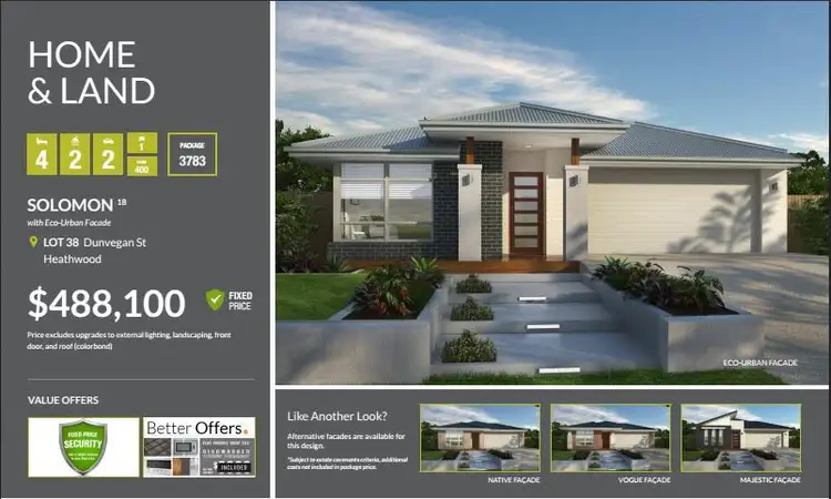 Lot 38 Dunvegan Street, Heathwood QLD 4110