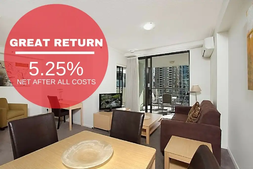 Main view of Homely apartment listing, 1804/212 Margaret Street, Brisbane City QLD 4000