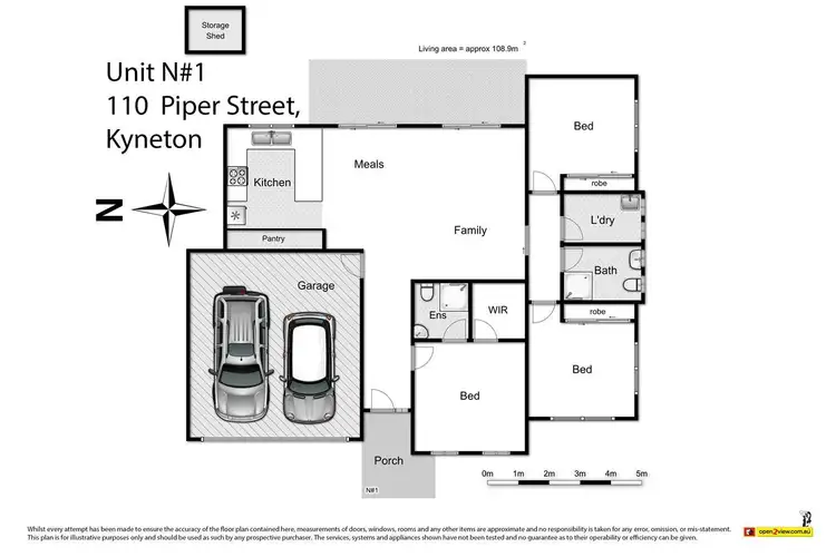 Second view of Homely house listing, 1/110 Piper Street, Kyneton VIC 3444